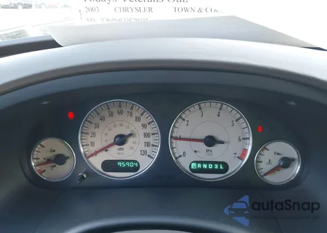 2003 Chrysler Town & Country Limited from USA, damaged, VIN 2C8GP64L13R286354